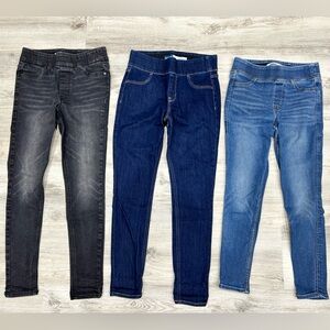 Like new Old Navy Rockstar Super Skinny Joggings Black Blue Light Blue women 4 2